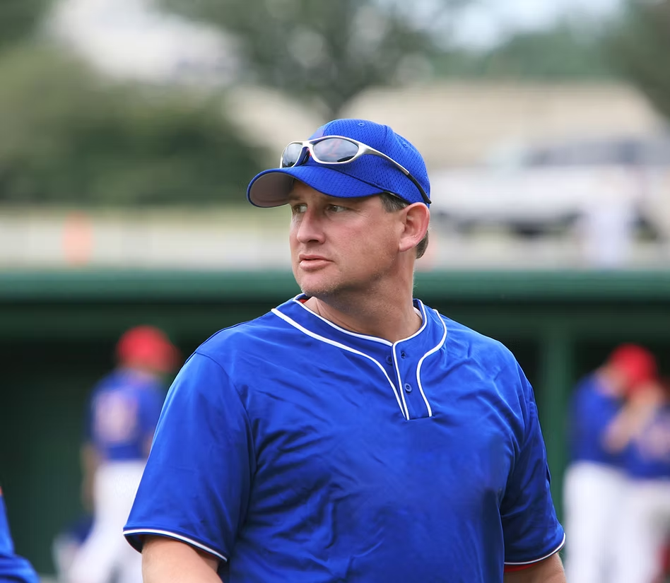 Coach on the field